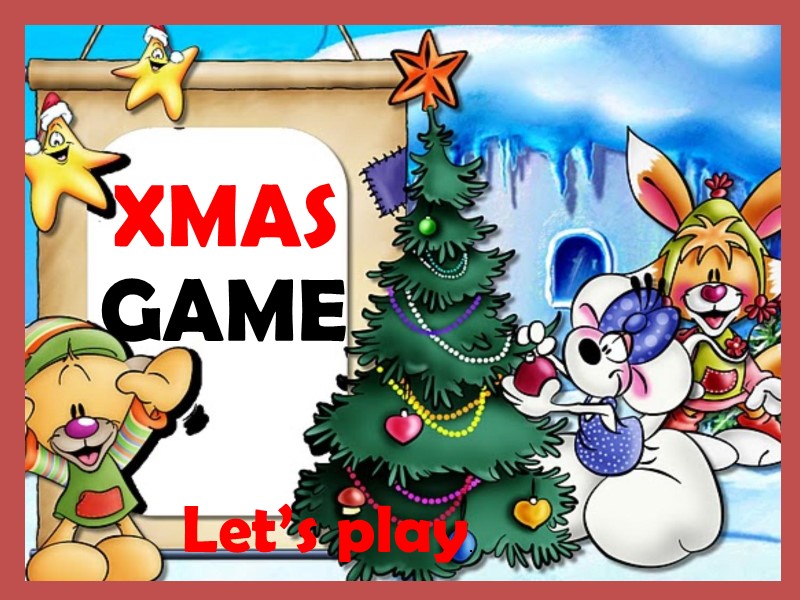GAME Let’s play. XMAS